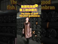 Kiểm soát rò rỉ hồ cá Geomenbrane liner