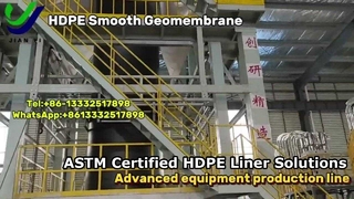 Sản xuất lớp lót màng địa kỹ thuật HDPE