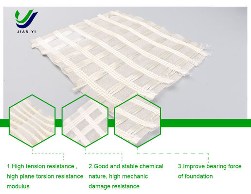 Bảo vệ môi trường Mạng lưới địa lý sợi thủy tinh 30-80kN / m Để bảo tồn nước