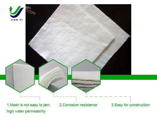 Đồ dệt địa chất bằng sợi không gập nhẹ cho các dự án đường cao tốc và đường sắt