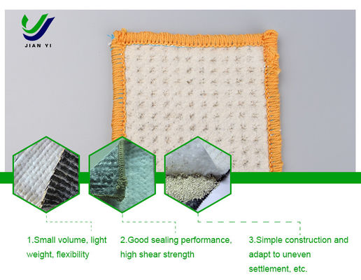 Kháng rò rỉ Bentonite Liner đất sét Geosynthetic cho sông và hồ