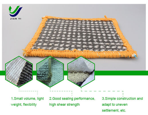 Đơn vị hóa Bentonite đất sét Geosynthetic Liner cho xây dựng ngầm chống rò rỉ