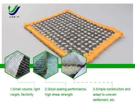 Tùy chỉnh Bentonite Geotextile Clay Liner Không độc hại chống hóa chất