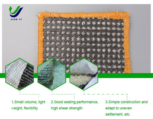 Sodium Bentonite Liner đất sét Geosynthetic cho bảo tồn nước và vườn