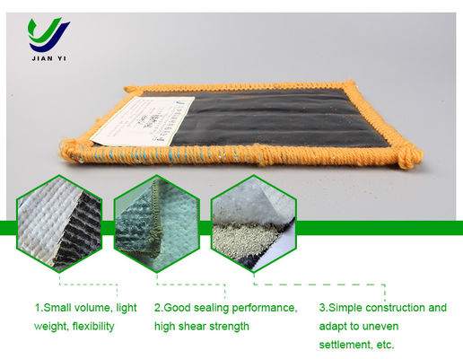Liner đất sét Geosynthetic Bentonite chống nước cho bể chứa và kênh