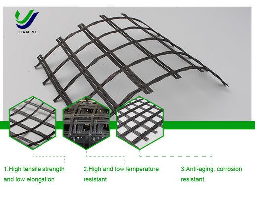 Mạng lưới địa hình sợi thủy tinh đặc biệt 1-6m Để tăng cường đường sắt