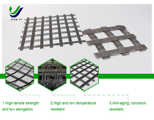 Geogrid sợi thủy tinh kháng hóa học áp dụng trong sàn bê tông xi măng
