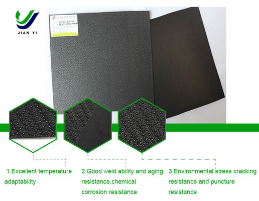 Cột điểm bề mặt thô HDPE kết cấu Geomembrane chống trượt chống rò rỉ