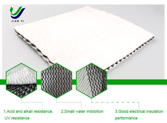 200g/6.3mm/200g Geonet thoát nước để bảo vệ chống lọc hoàn chỉnh