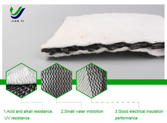 3D Composite Drainage Geonet Với Độ bền kéo 16 kN / m