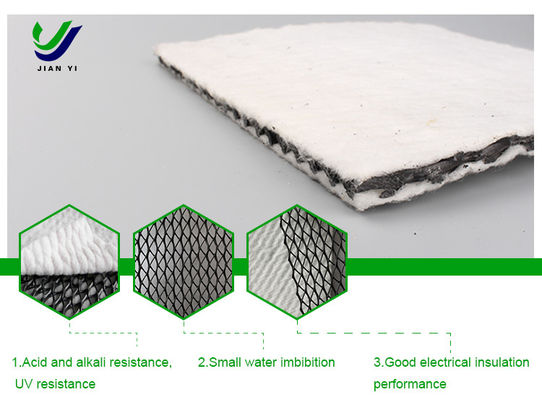 Đường thoát nước tổng hợp địa kỹ thuật Khả năng chống hóa học 2m-6m Chiều rộng Khả năng thoát nước của các cấu trúc dưới lòng đất Đối với khu vườn và đường