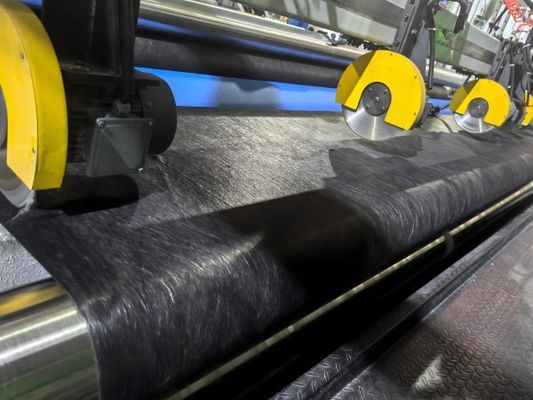 Đen Long Fiber Geotextile Độ bền kéo cao và khả năng chống đâm cho các cấu trúc xây dựng