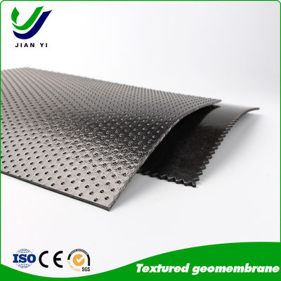 chống trượt và xói mòn HDPE Geomembrane kết cấu với cấu trúc điểm cột