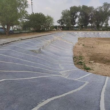4m chiều rộng Set Cement Blank Solution Durable For Slope And Canal Projects 20m-50m Length