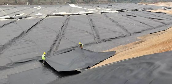 Kháng hóa học xuất sắc HDPE Geomembrane mịn cho quản lý dung nhựa