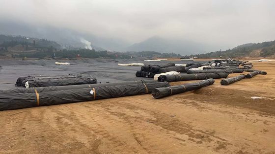 Kháng hóa học xuất sắc HDPE Geomembrane mịn cho quản lý dung nhựa