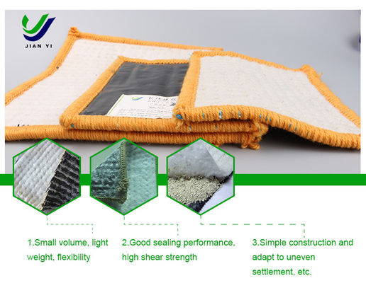 Bentonite Gcl Liner đất sét tổng hợp địa chất cho nhu cầu chống nước và không thấm