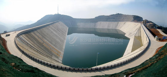 Geomembrane HDPE polyethylene mật độ cao cho lưu trữ nước hồ chứa và bảo vệ sườn núi