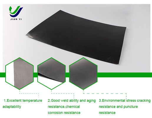 Rào cản chất lỏng vượt trội & Bảo vệ lâu dài HDPE Geomembrane