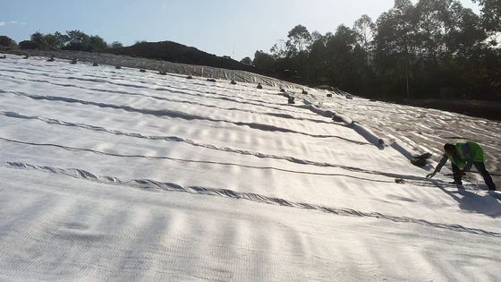 Bảo vệ tăng cường Geomembrane Liner với khả năng chống axit và kiềm tuyệt vời lý tưởng cho các dự án thủy kim khai thác