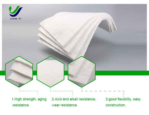 Vải địa kỹ thuật không dệt sợi dài cường độ cao phân cách • Lọc vượt trội • Độ bền được thiết kế