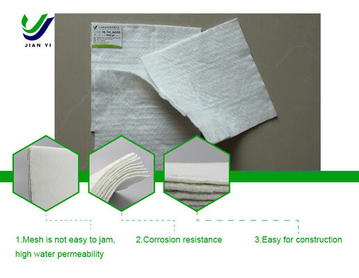 200g Geotextile sợi chính đâm kim cho thoát nước đường và kỹ thuật xây dựng