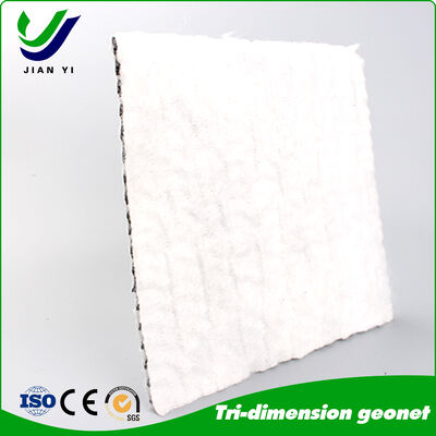 Mạng thoát nước tổng hợp 3D chống tia UV và kháng hóa chất với độ bền kéo cao ≥ 16kN/m cho thoát nước dưới lòng đất và vườn