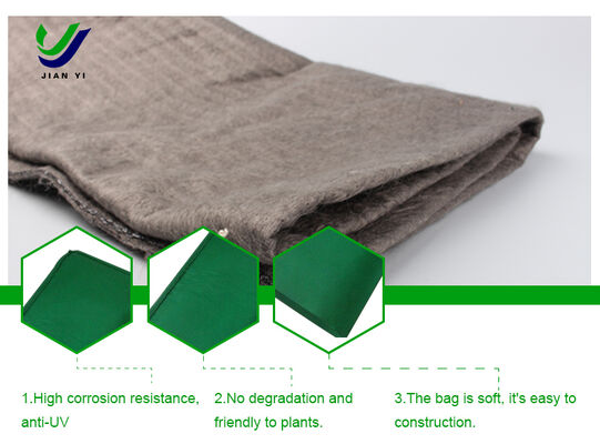 Túi sinh thái bằng polypropylene dệt chống tia UV thân thiện với thực vật để thi công đơn giản trong phục hồi mỏ & núi