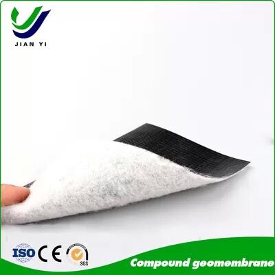 0.2mm-1.0mm dày HDPE Geocomposite Membrane với cấu hình 1G1M & 2G1M cho dự án chống rò rỉ